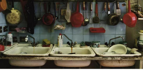 Примерно так выглядела и наша кухня. Фото из открытых интернет-источников