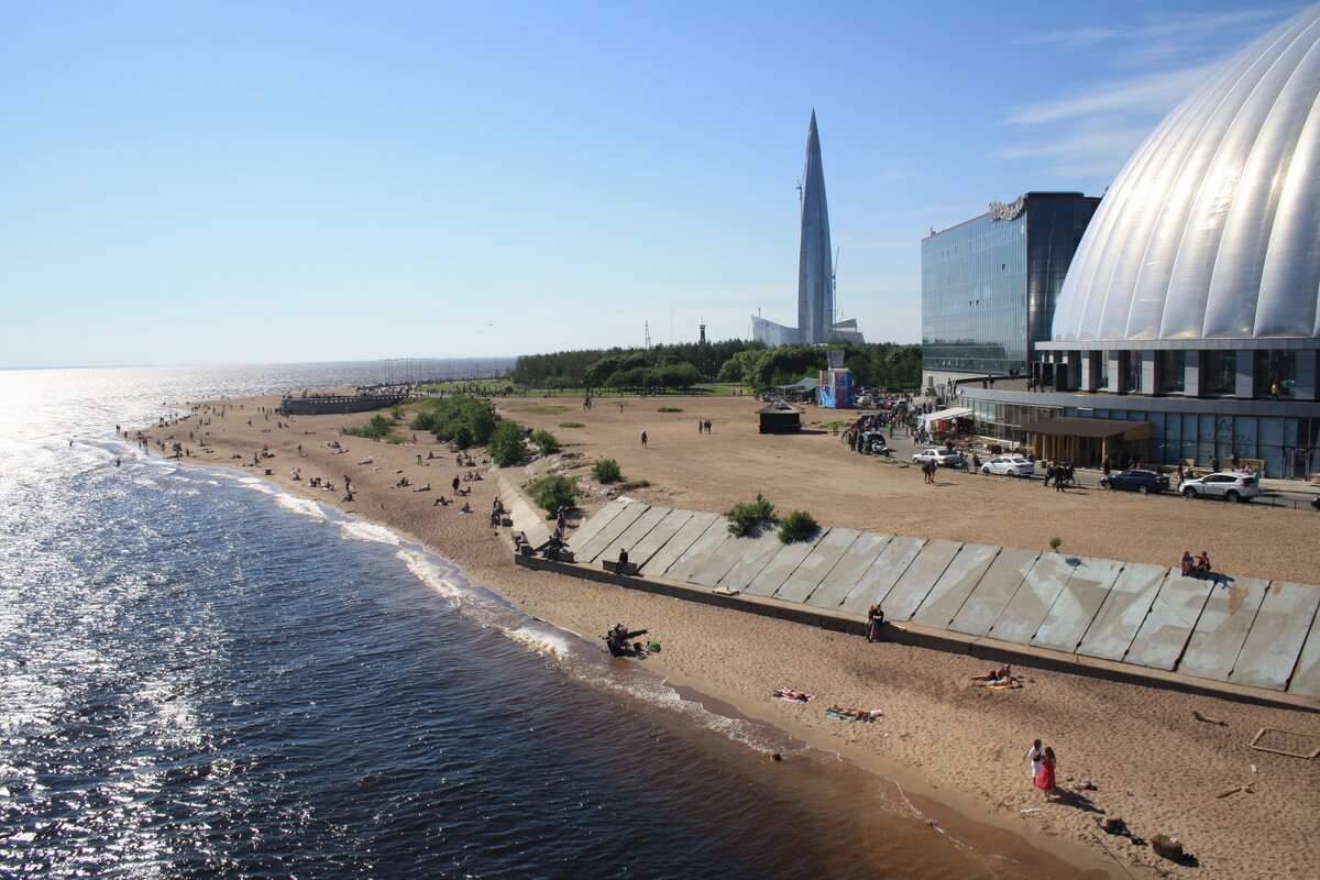 финский залив пляж санкт петербург