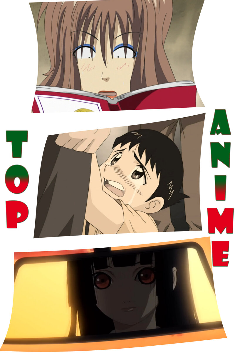 Нори , использованы кадры из аниме"Мэйджор" ,"Гэнсикэн" и "Адская девочка";