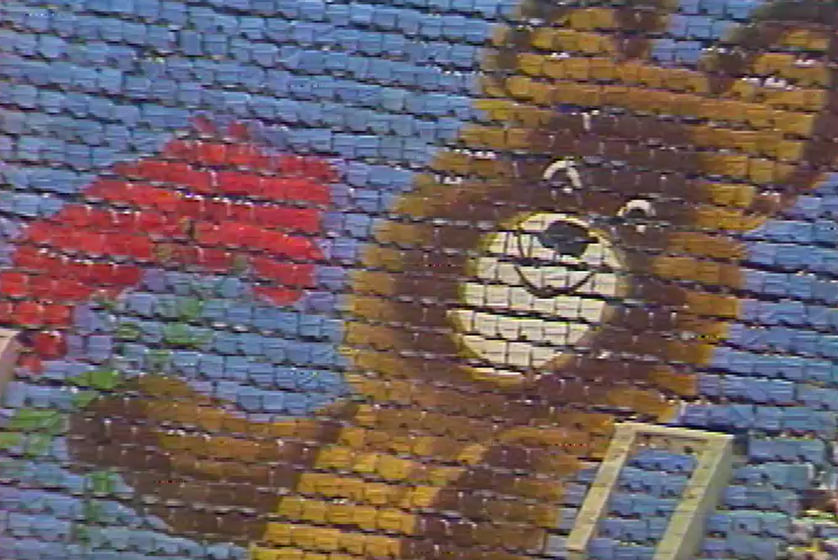 Кадр из программы "Ритмы Олимпиады" (1980)