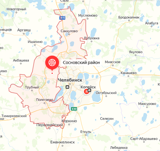 Карта сосновского района нижегородской области подробная