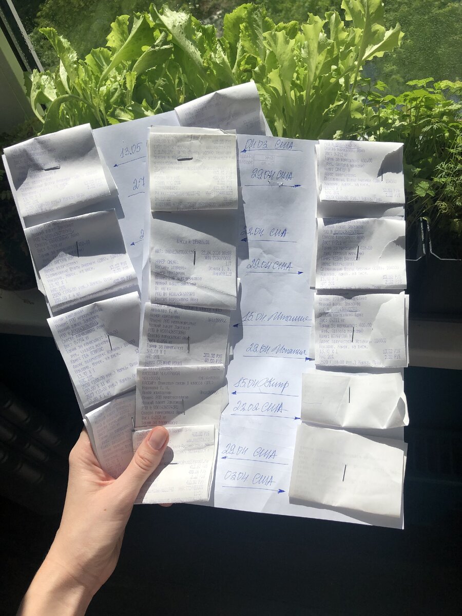 Систематизирую отправки для облегчения работы с обратной связью. Пока их немного, этот способ вполне удобен.