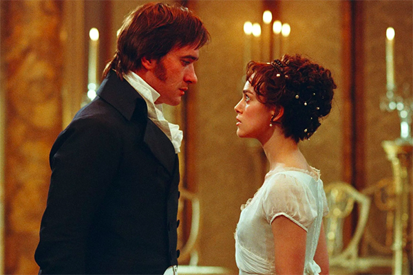 кадр из фильма "Гордость и предубеждение"