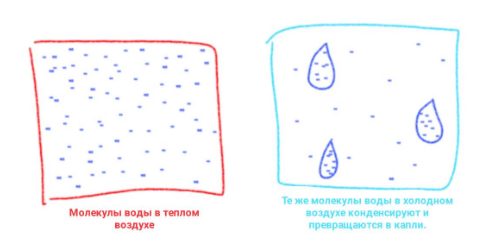Что такое точка росы? | Краткие уроки метеорологии | Дзен