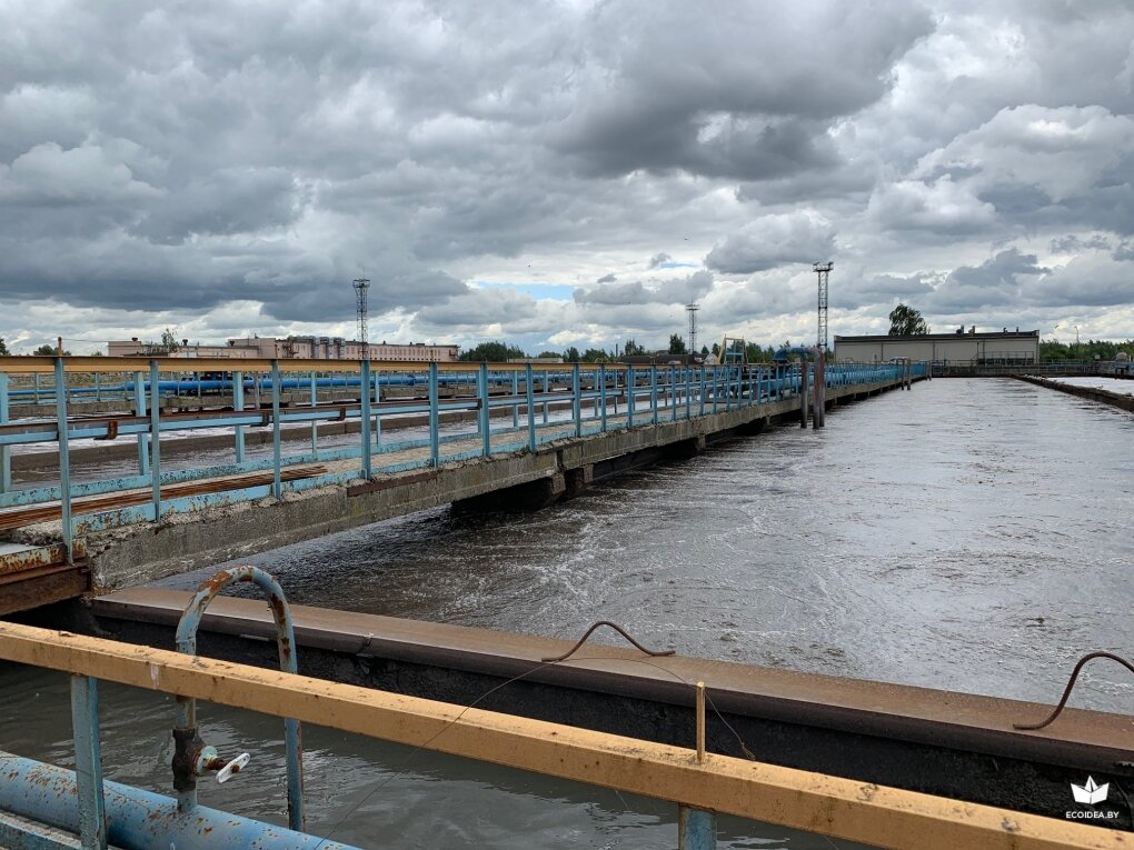 Минская очистная станция. Фото Ольги Астапович