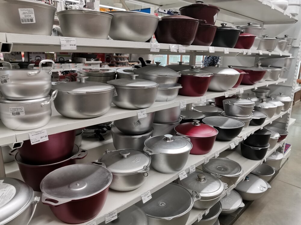 Казаны на любой цвет и достаток в магазине Всё для Дома