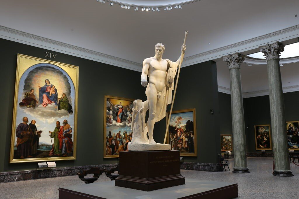 Наполеоновские залы в Пинакотеке Брера , Милан