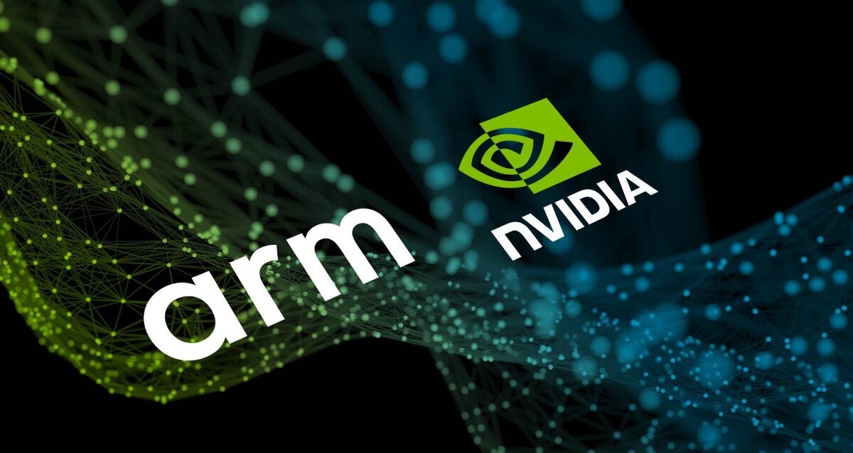 Логотипы ARM и NVIDEA