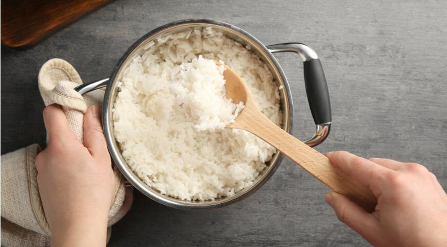 Как снизить калорийность риса, специально для www.gastronom.ru