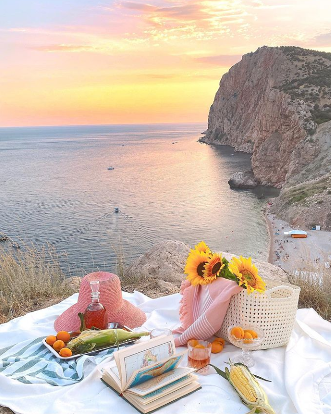 Пикник в Севастополе  / Скриншот со страницы  instagram sonchicc 