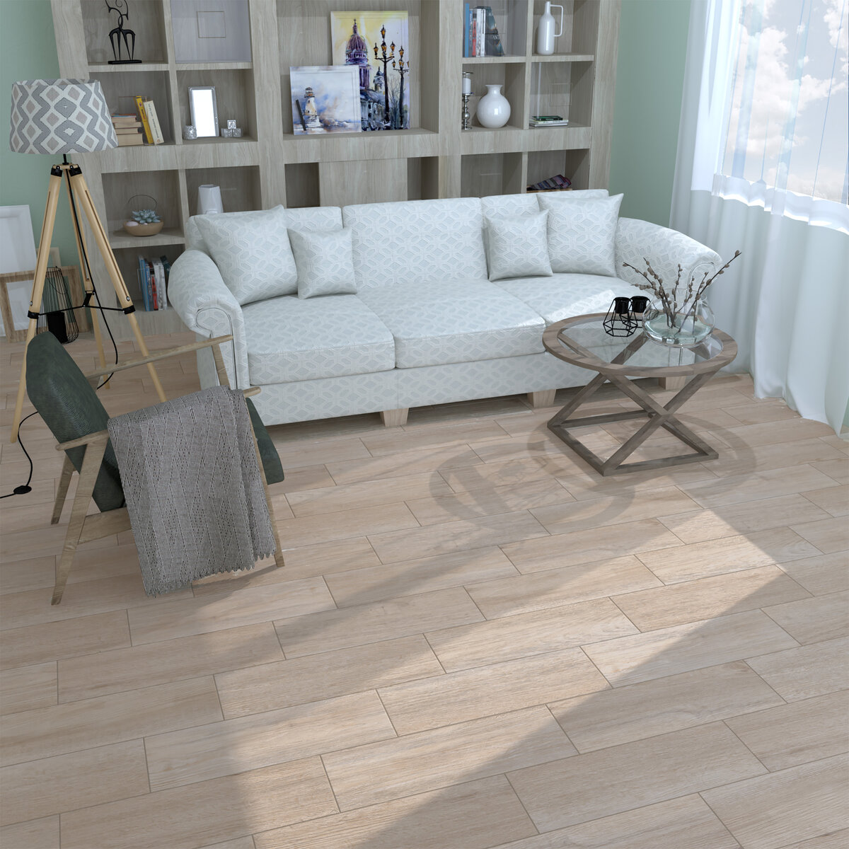 Прочная поверхность способна выдержать большие нагрузки, не скалывается и не царапается