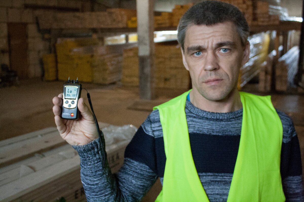 Важная характеристика - влажность дерева