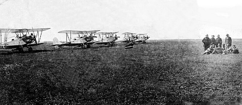 Аэродром в 1937 году