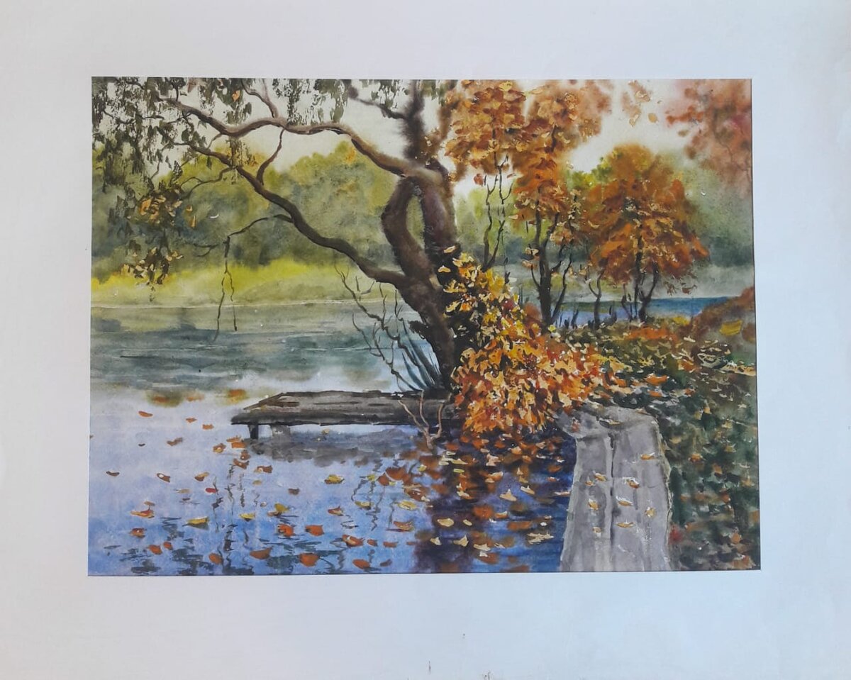 Авторские картины, написанные акварелью, известного крымского художника, Завершинского Михаила Александровича.@zavershinskiy.art 