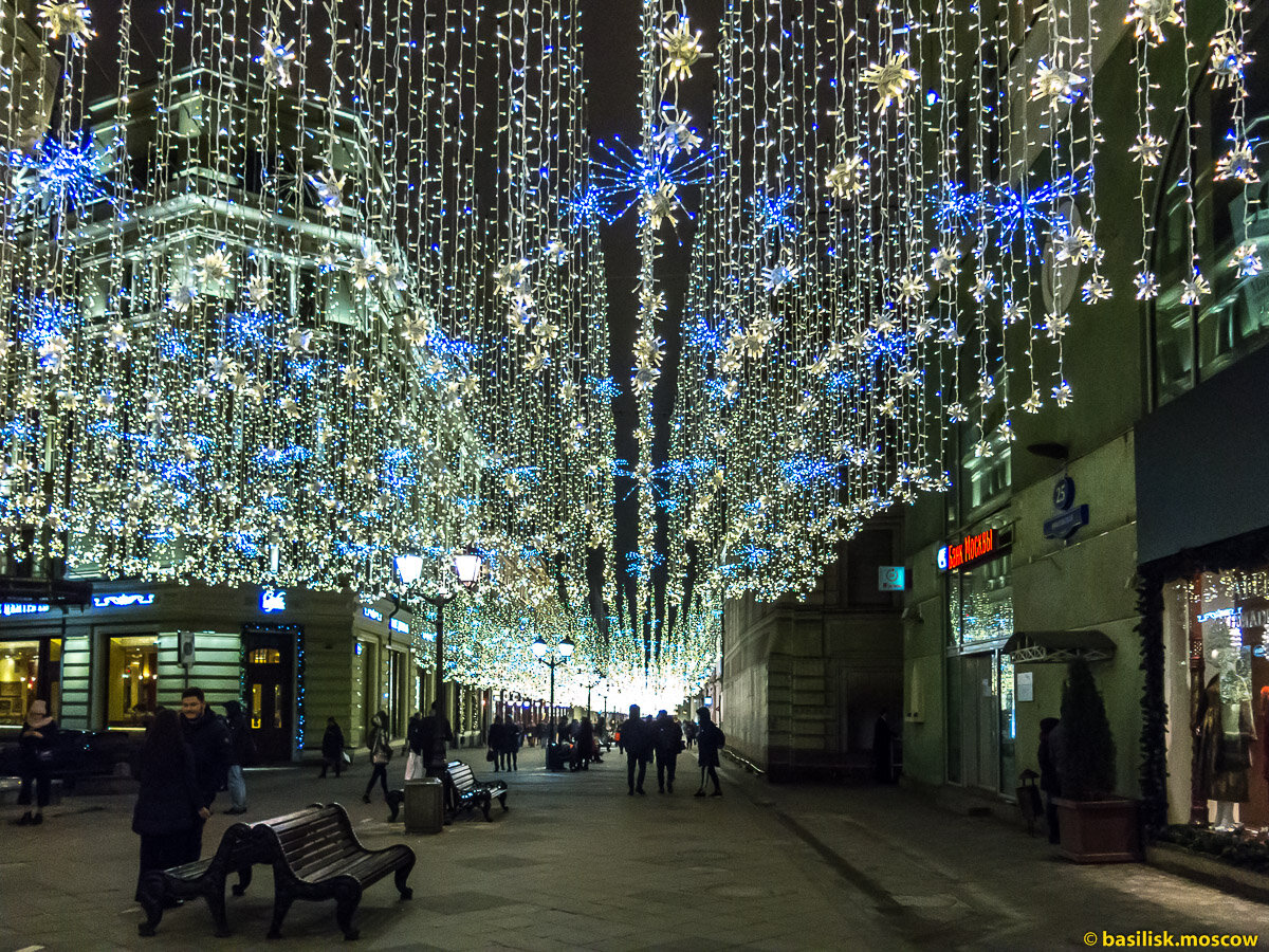 Как украшена москва