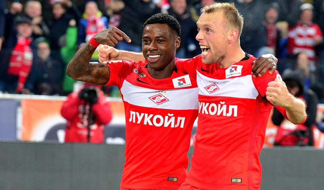 Куинси Промес и Денис Глушаков