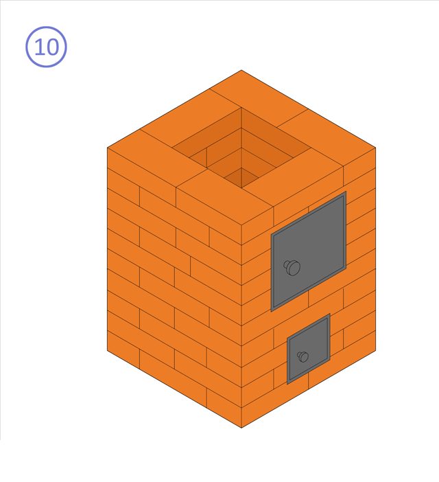 Строительство кирпичной печи своими руками