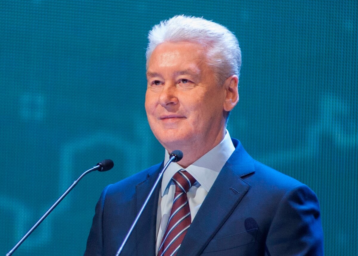Мэр Собянин С.С.(фото из интернета бесплатно)