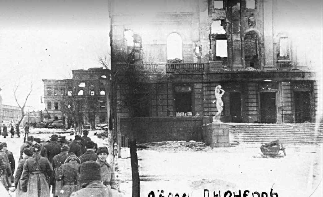 Фото сталинграда во время войны и сейчас