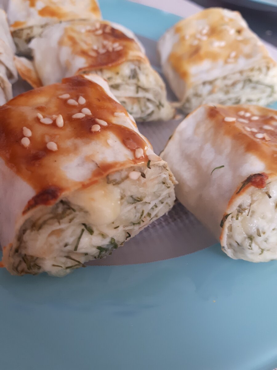 ТВОРОЖНО-СЫРНЫЕ РУЛЕТИКИ