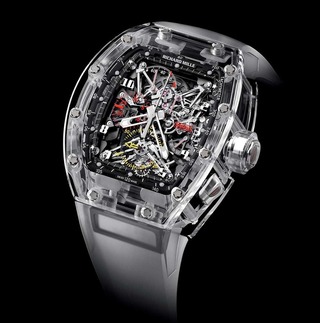 1 миллион в часах. Richard Mille Sapphire rm56-02. Richard Mille RM 56. Richard Mille RM 056