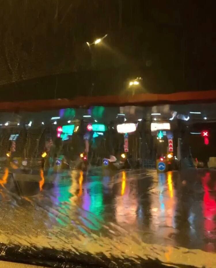 Заезд на платную дорогу М11