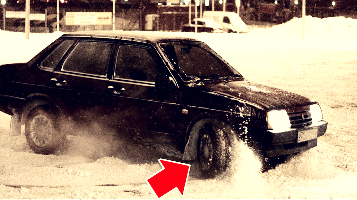 Передний привод - не гарантия выезда из каши грязи или снега