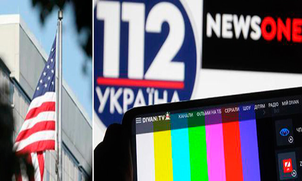 Санкции против украинских телеканалов NewsOne, ZIK и "112 Украина" 