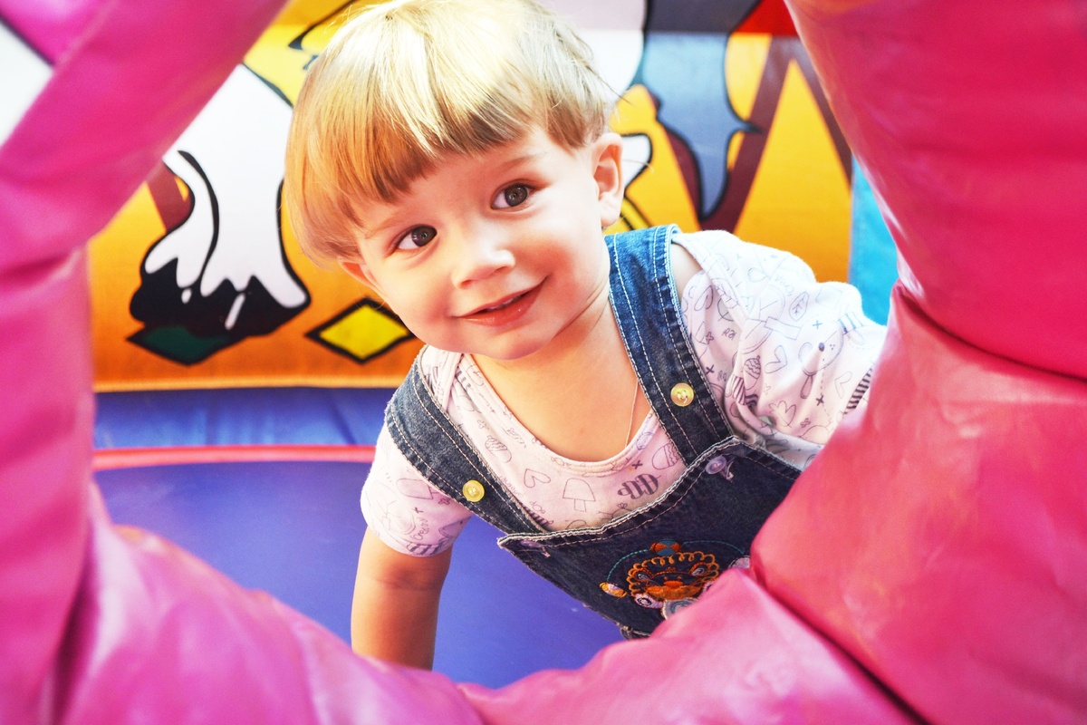 Аттракцион "Батут Зоопарк" из моей коллекции аттракционов www.es911.ru