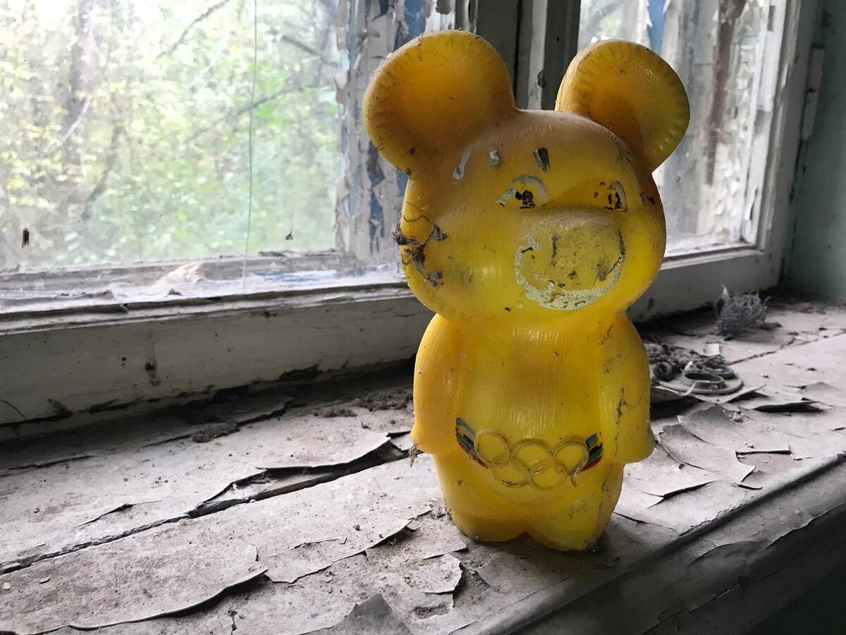 Заброшенный дом в Чернобыле