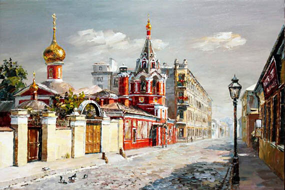 Храм Воскресения Словущего (апостола Филиппа), где хранится старейший из сохранившихся списков иконы. Изображение с сайта artnow.ru