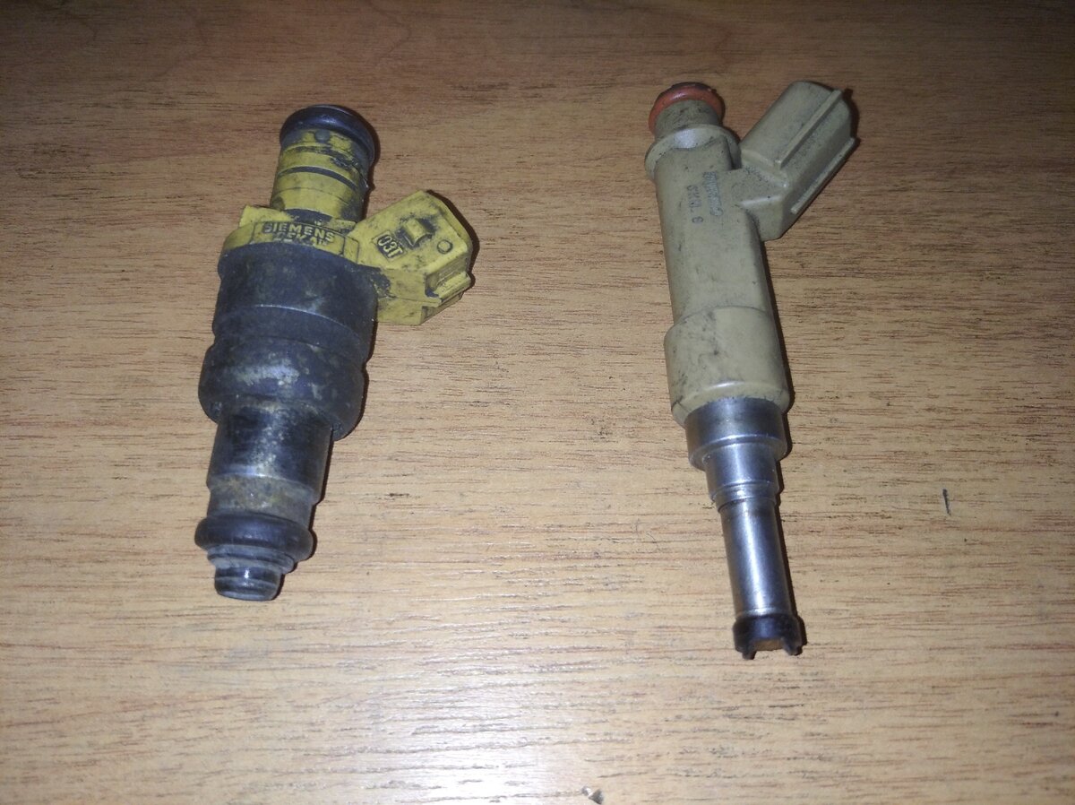 Топливные форсунки инжекторного двигателя