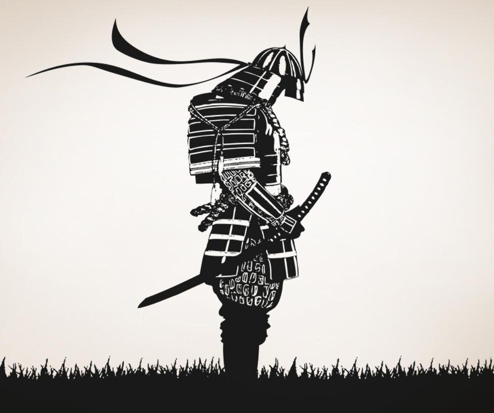 черно белый самурай для стима фото 103