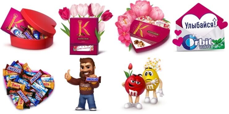 Все подарки от Марс для ВКонтакте