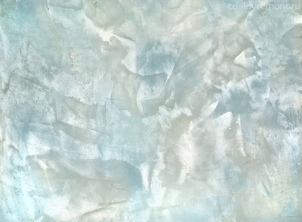  Такая штукатурка очень необычно выглядит в интерьере