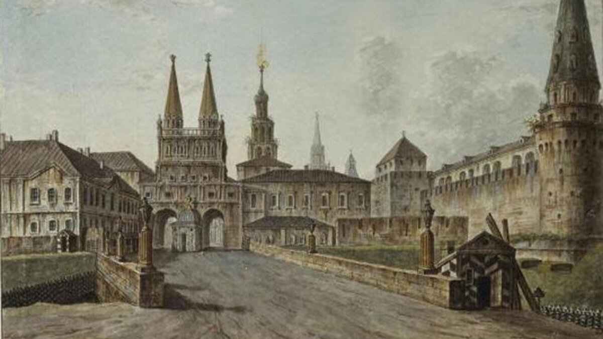 Москва 18 века — деревянная, водопровода и канализации нет, в межсезонье — грязь и антисанитария