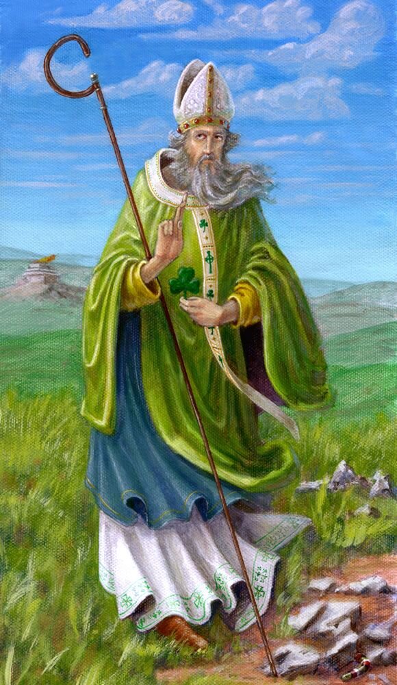 Житие патрика ирландского. Святой Патрик покровитель. Святой Патрик ирландский. Святой Патрик ирландская Легенда. Святой Патрик ирландский икона.