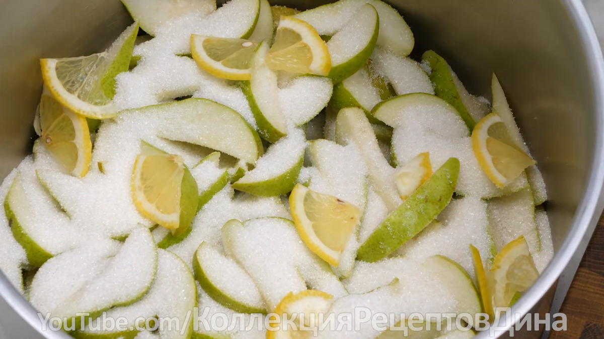 Вкусное варенье из груши с лимоном: рецепт на зиму