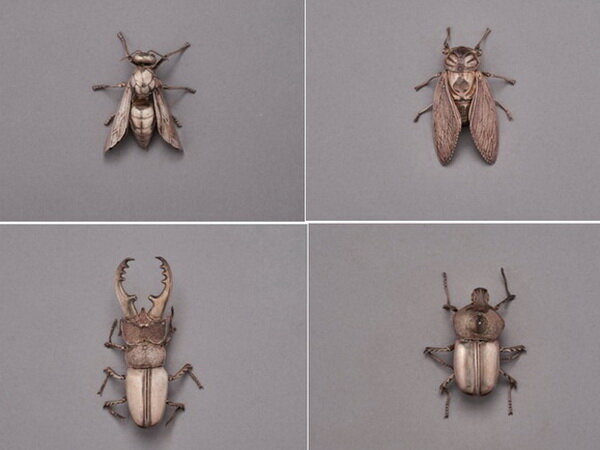 «Живые» скульптуры из металла эпохи Мэйдзи