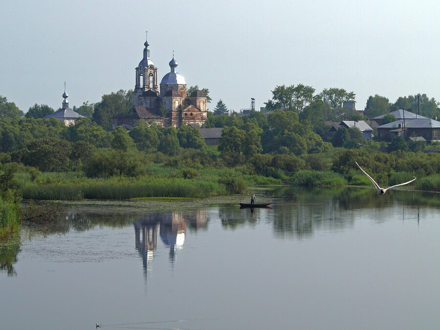 Мыт и река Лух.