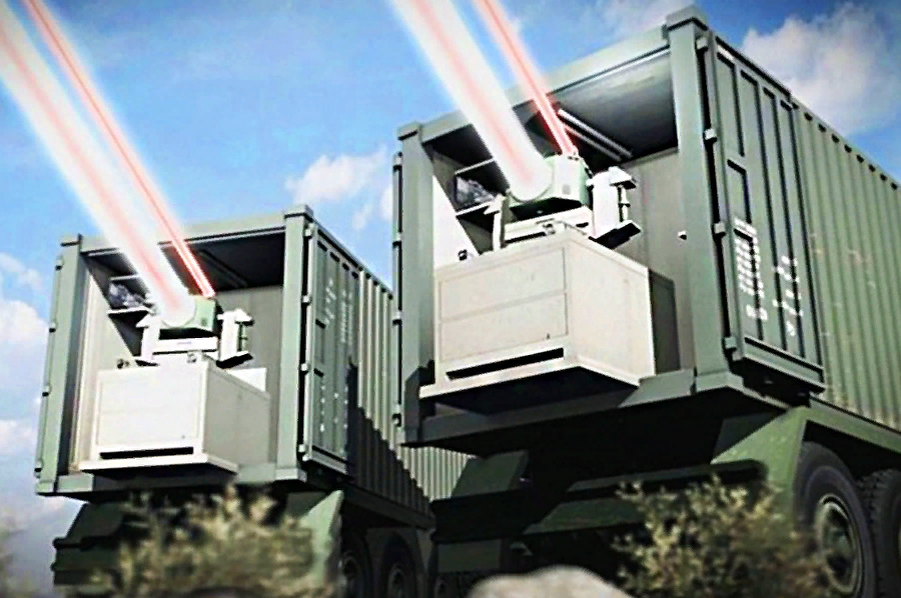 Графическое изображение установки для выставки в Сингапуре. Источник: rafael.co.il