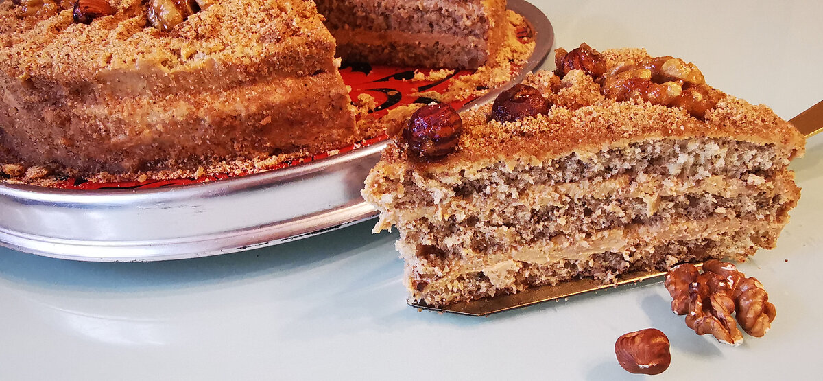 Торт с черносливом и грецким орехом - пошаговый рецепт с фото на paraskevat.ru