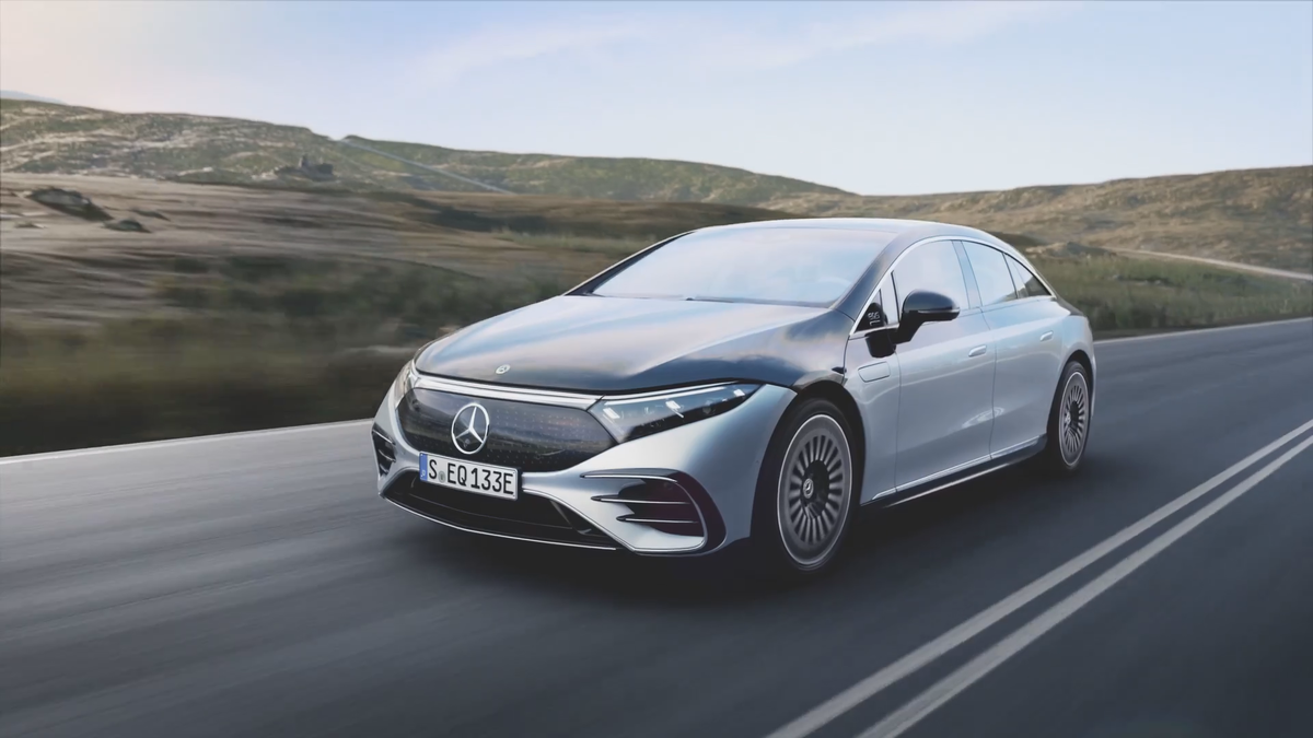 Электромобиль Mercedes-Benz EQS
