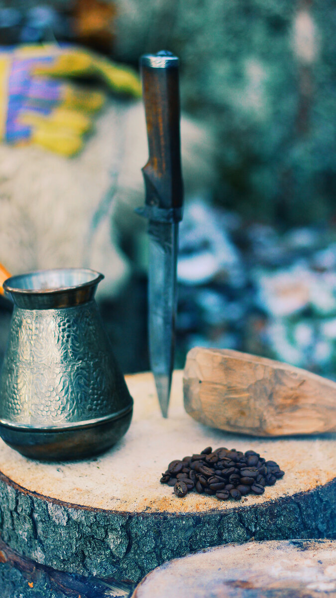 Кофе на природе. 