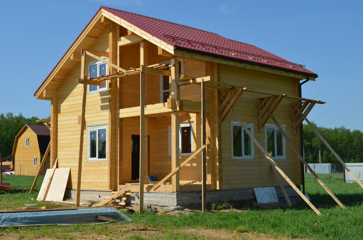 Строительство дома из бруса