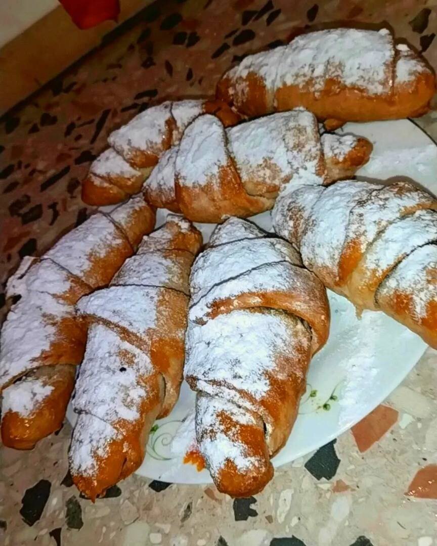 Слоеное тесто с Нутеллой
