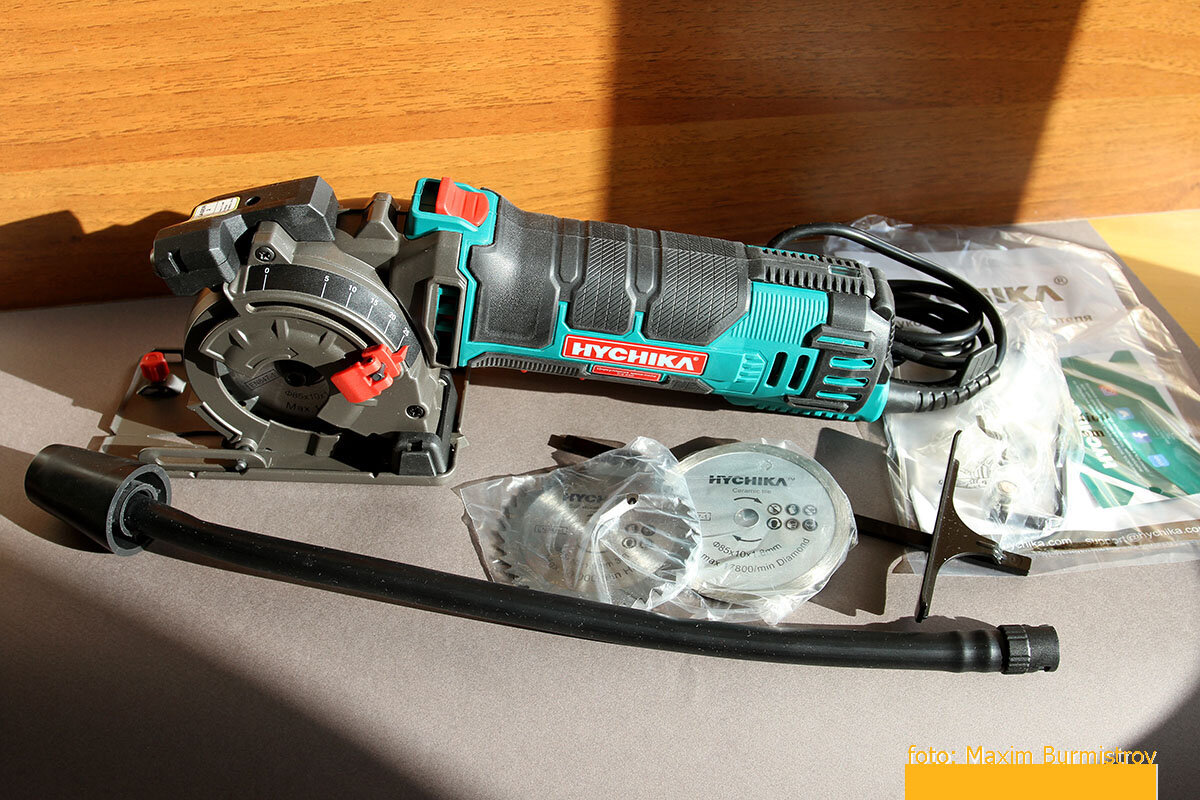 Дисковая пила китайского производителя.