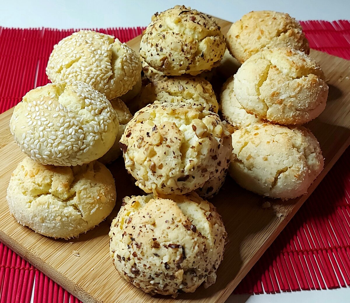 Печеньки из рисовой муки