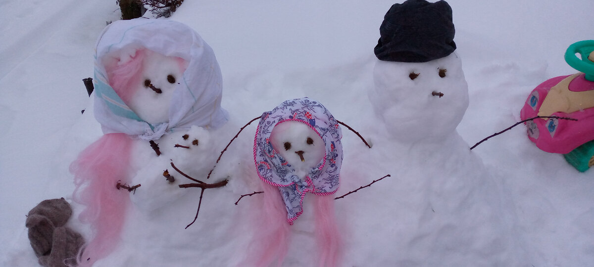 Наша семейка снеговиков