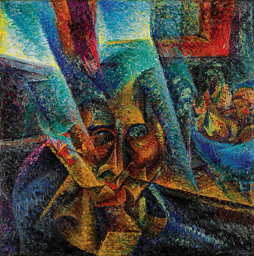 Умберто Боччони. «Голова + свет + среда». 1912. Продано на аукционе Sotheby’s 28 февраля 2018 г. за $13,6 млн. Фото:  Sotheby’s